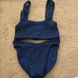 Hunza G Navy Bikini